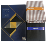 Raymond Unstitched Cotton Checkered Shirt & Trouser Fabric.