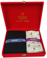 Raymond Unstitched Cotton Shirt & Trouser Fabric Printed.