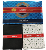 MAYUR Unstitched Pure Cotton Printed Shirt & Trouser Fabric