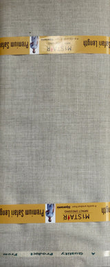 Mansfab Brocade Solid Safari Fabric (Unstitched)-0007