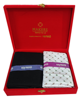 Raymond Unstitched Cotton Shirt & Trouser Fabric Printed.