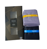 Raymond Unstitched Cotton Blend Shirt & Trouser Fabric Checkered