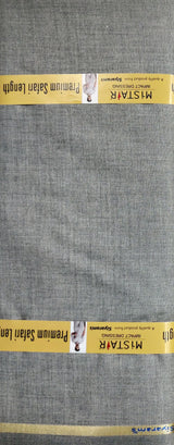 Mansfab Brocade Solid Safari Fabric (Unstitched)-0008