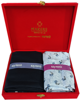 Raymond Unstitched Cotton Shirt & Trouser Fabric Printed.