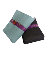 OCM Unstitched Cotton Blend Shirt & Trouser Fabric Solid