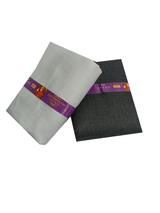 OCM Unstitched Cotton Blend Shirt & Trouser Fabric Solid