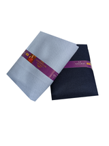 OCM Unstitched Cotton Blend Shirt & Trouser Fabric Solid