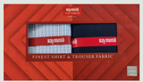 Raymond Unstitched Cotton Shirt & Trouser Fabric Checkered.