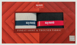 Raymond Unstitched Cotton Shirt & Trouser Fabric Checkered.