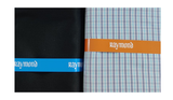 Raymond Unstitched Cotton Shirt & Trouser Fabric Checkered