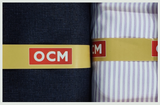OCM Unstitched Cotton Shirt & Trouser Fabric Checkered.