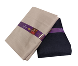 OCM Unstitched Cotton Blend Shirt & Trouser Fabric Solid.