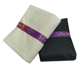 OCM Unstitched Cotton Blend Shirt & Trouser Fabric Solid.