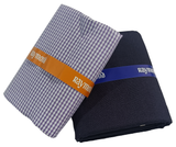 Raymond Unstitched Cotton Checkered Shirt & Trouser Fabric.