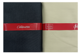 Arvind Unstitched Cotton Blend Shirt & Trouser Fabric Self Design