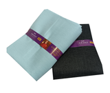 OCM Unstitched Cotton Blend Shirt & Trouser Fabric Solid