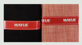 MAYUR Unstitched Pure Cotton Plain Shirt & Trouser Fabric Solid.