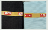 OCM Unstitched Cotton Shirt & Trouser Fabric Checkered