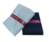 OCM Unstitched Cotton Blend Shirt & Trouser Fabric Solid