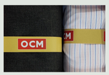 OCM Unstitched Cotton Shirt & Trouser Fabric Checkered.