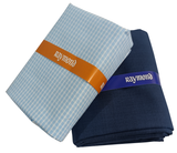 Raymond Unstitched Cotton Checkered Shirt & Trouser Fabric.