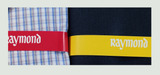 Raymond Unstitched Cotton Shirt & Trouser Fabric Checkered