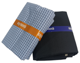Raymond Unstitched Cotton Checkered Shirt & Trouser Fabric.