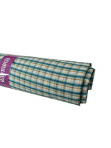 Raymond Unstitched Pure Cotton Shirt Fabric Checkered.