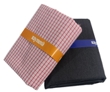 Raymond Unstitched Cotton Checkered Shirt & Trouser Fabric.