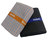 Raymond Unstitched Cotton Checkered Shirt & Trouser Fabric.