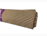 Raymond Unstitched Pure Cotton Shirt Fabric Checkered