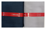 Arvind Unstitched Cotton Blend Shirt & Trouser Fabric Self Design