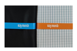 Raymond Unstitched Cotton Shirt & Trouser Fabric Checkered