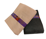 OCM Unstitched Cotton Blend Shirt & Trouser Fabric Solid