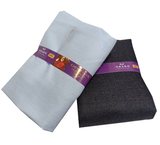 OCM Unstitched Cotton Blend Shirt & Trouser Fabric Solid