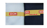 OCM Unstitched Cotton Shirt & Trouser Fabric Checkered