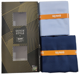 Raymond Unstitched Cotton Shirt & Trouser Fabric Solid.