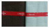 Arvind Unstitched Cotton Blend Shirt & Trouser Fabric Self Design