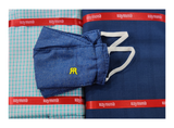 Raymond Unstitched Cotton Shirt & Trouser Fabric Printed