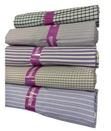 Raymond Unstitched Pure Cotton Shirt Fabric Checkered