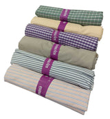 Raymond Unstitched Pure Cotton Shirt Fabric Checkered