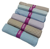 Raymond Unstitched Pure Cotton Shirt Fabric Checkered