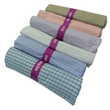 Raymond Unstitched Pure Cotton Shirt Fabric Checkered