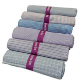 Raymond Unstitched Pure Cotton Shirt Fabric Checkered