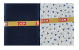 OCM Unstitched Cotton Shirt & Trouser Fabric Printed.