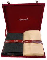 Siyaram's Unstitched Cotton Blend Shirt & Trouser Fabric Solid-012