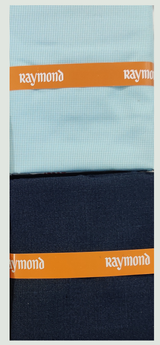 Raymond Unstitched Cotton Shirt & Trouser Fabric Solid.