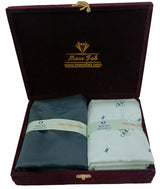 Mansfab Unstitched Cotton Blend Shirt & Trouser Fabric Printed