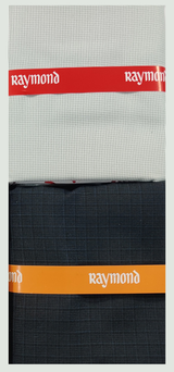 Raymond Unstitched Cotton Shirt & Trouser Fabric Solid.