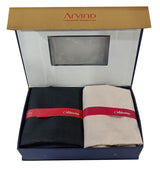 Arvind Unstitched Cotton Blend Shirt & Trouser Fabric Solid-016